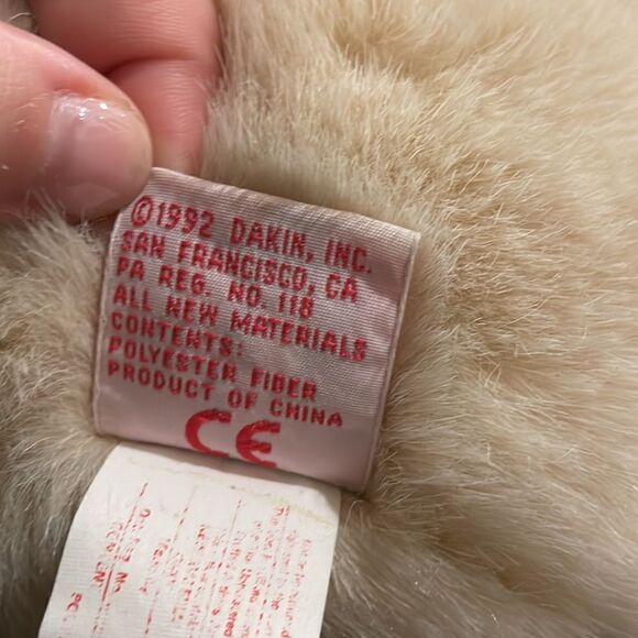 R. Dakin Rabbit Hare in Yellow Sun Dress, Straw Hat and Bow Excellent Condition - Picture 9 of 12